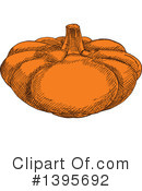 Pumpkin Clipart #1395692 by Vector Tradition SM