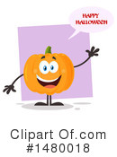 Pumpkin Clipart #1480018 by Hit Toon