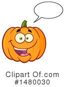 Pumpkin Clipart #1480030 by Hit Toon
