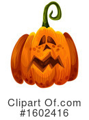 Pumpkin Clipart #1602416 by Vector Tradition SM