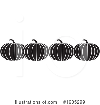Royalty-Free (RF) Pumpkin Clipart Illustration by Johnny Sajem - Stock Sample #1605299