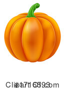 Pumpkin Clipart #1716593 by AtStockIllustration