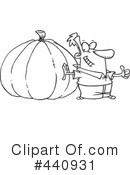 Pumpkin Clipart #440931 by toonaday