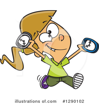 Clocks Clipart #1290102 by toonaday