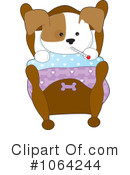 Puppy Clipart #1064244 by Maria Bell