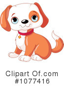Puppy Clipart #1077416 by Pushkin