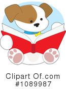 Puppy Clipart #1089987 by Maria Bell