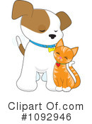 Puppy Clipart #1092946 by Maria Bell