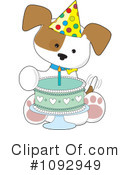 Puppy Clipart #1092949 by Maria Bell