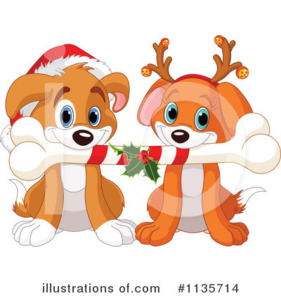 Christmas Puppy Clipart #1135714 by Pushkin