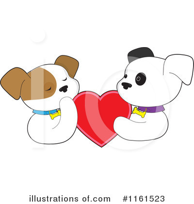Royalty-Free (RF) Puppy Clipart Illustration by Maria Bell - Stock Sample #1161523