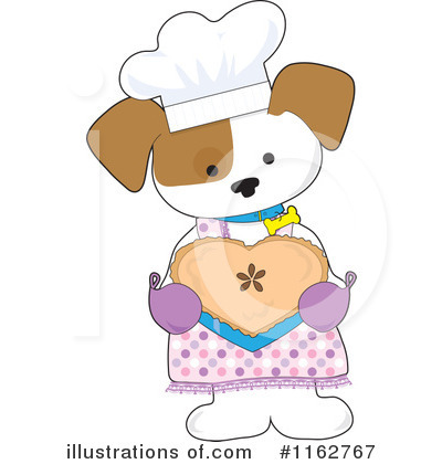 Royalty-Free (RF) Puppy Clipart Illustration by Maria Bell - Stock Sample #1162767