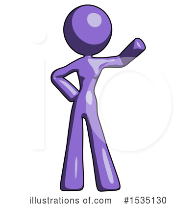 Royalty-Free (RF) Purple Design Mascot Clipart Illustration by Leo Blanchette - Stock Sample #1535130