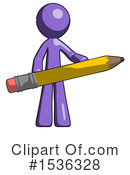 Purple Design Mascot Clipart #1536328 by Leo Blanchette