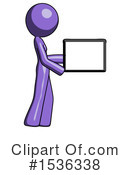 Purple Design Mascot Clipart #1536338 by Leo Blanchette