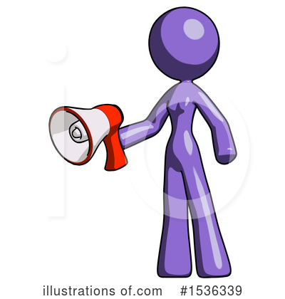 Royalty-Free (RF) Purple Design Mascot Clipart Illustration by Leo Blanchette - Stock Sample #1536339