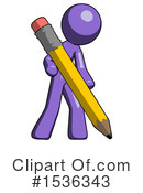 Purple Design Mascot Clipart #1536343 by Leo Blanchette