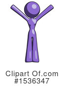 Purple Design Mascot Clipart #1536347 by Leo Blanchette
