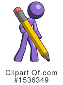Purple Design Mascot Clipart #1536349 by Leo Blanchette