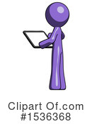 Purple Design Mascot Clipart #1536368 by Leo Blanchette