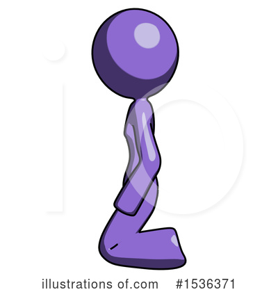Royalty-Free (RF) Purple Design Mascot Clipart Illustration by Leo Blanchette - Stock Sample #1536371