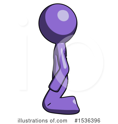 Royalty-Free (RF) Purple Design Mascot Clipart Illustration by Leo Blanchette - Stock Sample #1536396