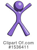 Purple Design Mascot Clipart #1536411 by Leo Blanchette