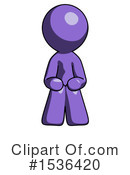 Purple Design Mascot Clipart #1536420 by Leo Blanchette