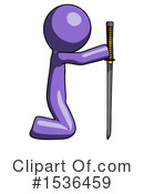 Purple Design Mascot Clipart #1536459 by Leo Blanchette