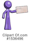 Purple Design Mascot Clipart #1536496 by Leo Blanchette