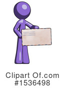 Purple Design Mascot Clipart #1536498 by Leo Blanchette
