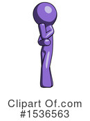 Purple Design Mascot Clipart #1536563 by Leo Blanchette