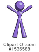 Purple Design Mascot Clipart #1536588 by Leo Blanchette