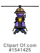 Purple Design Mascot Clipart #1541425 by Leo Blanchette