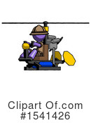 Purple Design Mascot Clipart #1541426 by Leo Blanchette