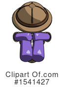 Purple Design Mascot Clipart #1541427 by Leo Blanchette