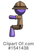Purple Design Mascot Clipart #1541438 by Leo Blanchette