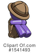 Purple Design Mascot Clipart #1541493 by Leo Blanchette