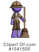 Purple Design Mascot Clipart #1541505 by Leo Blanchette