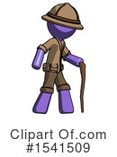 Purple Design Mascot Clipart #1541509 by Leo Blanchette
