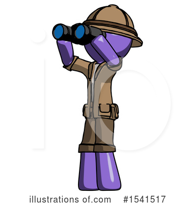 Royalty-Free (RF) Purple Design Mascot Clipart Illustration by Leo Blanchette - Stock Sample #1541517