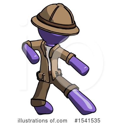 Royalty-Free (RF) Purple Design Mascot Clipart Illustration by Leo Blanchette - Stock Sample #1541535