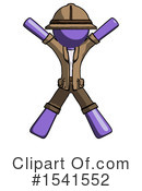 Purple Design Mascot Clipart #1541552 by Leo Blanchette