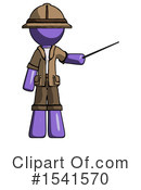 Purple Design Mascot Clipart #1541570 by Leo Blanchette