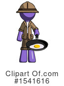Purple Design Mascot Clipart #1541616 by Leo Blanchette