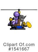 Purple Design Mascot Clipart #1541667 by Leo Blanchette