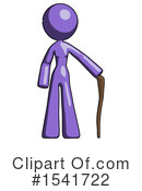 Purple Design Mascot Clipart #1541722 by Leo Blanchette
