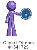 Purple Design Mascot Clipart #1541723 by Leo Blanchette