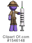 Purple Design Mascot Clipart #1546148 by Leo Blanchette