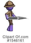 Purple Design Mascot Clipart #1546161 by Leo Blanchette